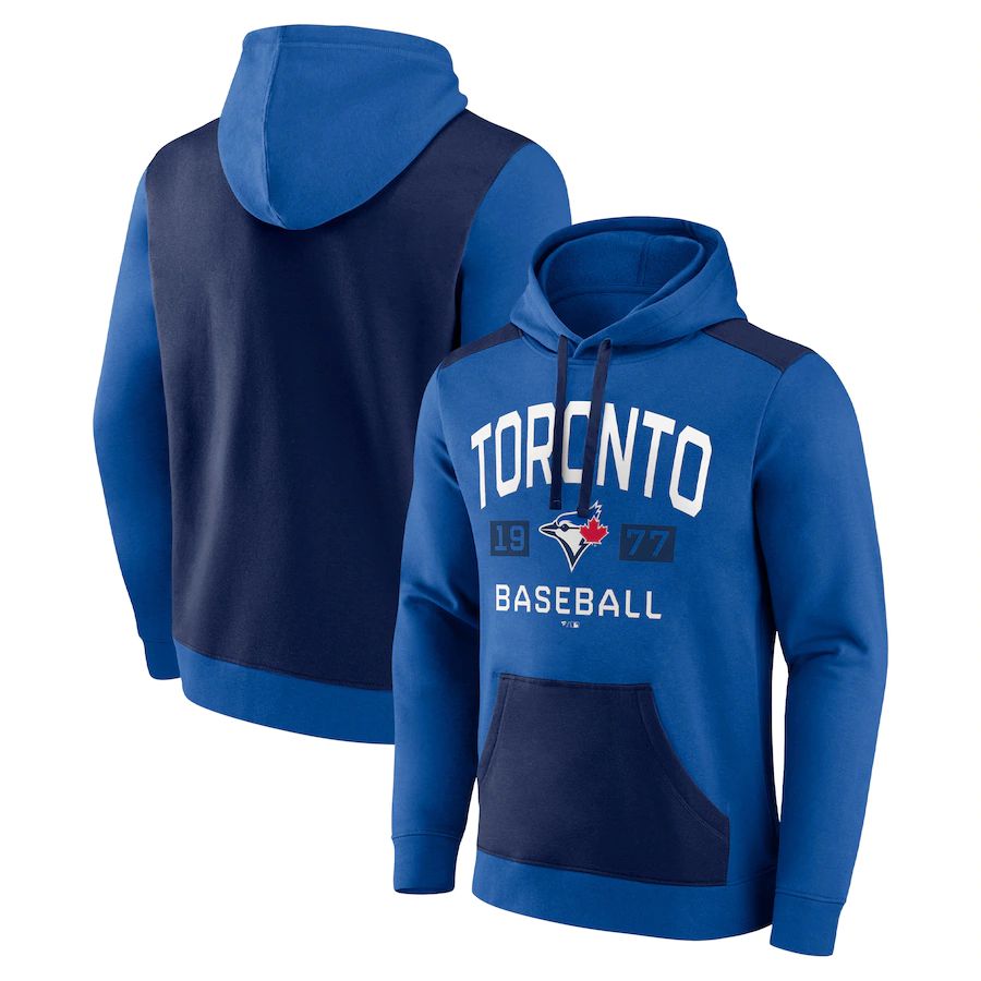 Men 2023 MLB Toronto Blue Jays blue Sweatshirt style 3